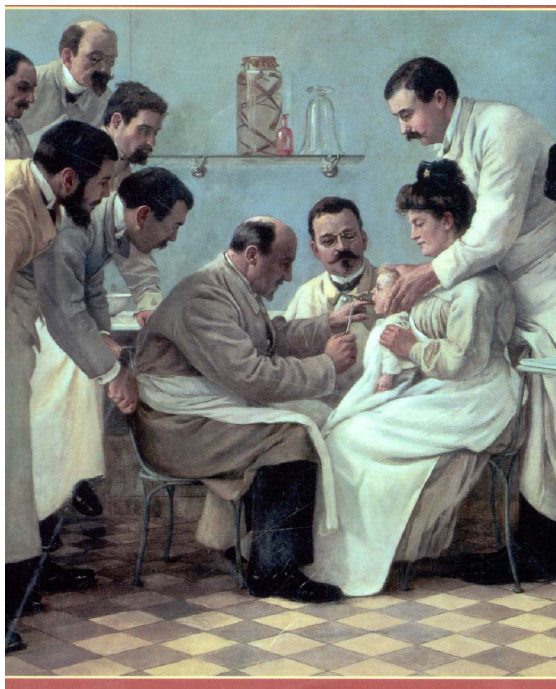 Amandelen knippen ±1915
